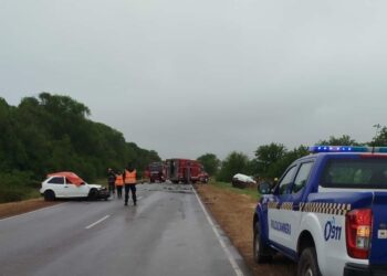 Un hombre murió tras un choque frontal en la Ruta Provincial 3 Siniestro vial.