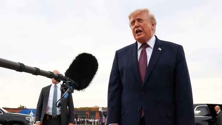 Donald Trump volvió a cuestionar el proceso electoral brasileño.