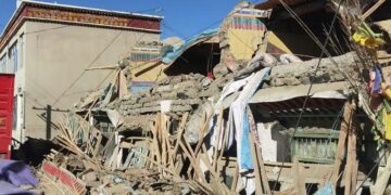 Un terremoto sacudió el Tíbet y dejó 16 muertos