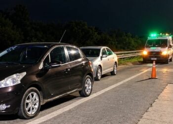 Una pelea en la ruta 19 dejó a un hombre con fractura de cráneo