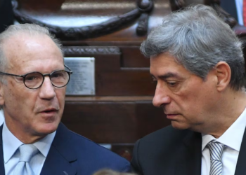 Carlos Rosenkrantz y Horacio Rosatti, dos de los tres ministros de la CSJN.