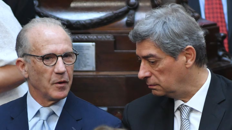 Carlos Rosenkrantz y Horacio Rosatti, dos de los tres ministros de la CSJN.