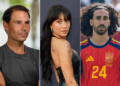 Rafael Nadal, Aitana y Marc Cucurella expresaron sus condolencias por el accidente ferroviario en Toledo.