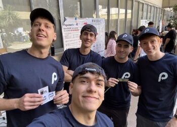 PagameYa: la app cordobesa que busca terminar con la incomodidad de cobrar deudas Los cinco estudiantes de la UTN Córdoba que desarrollaron PagameYa.