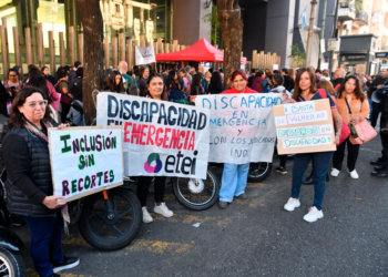Manifestantes reclamaron medidas para el sector.
