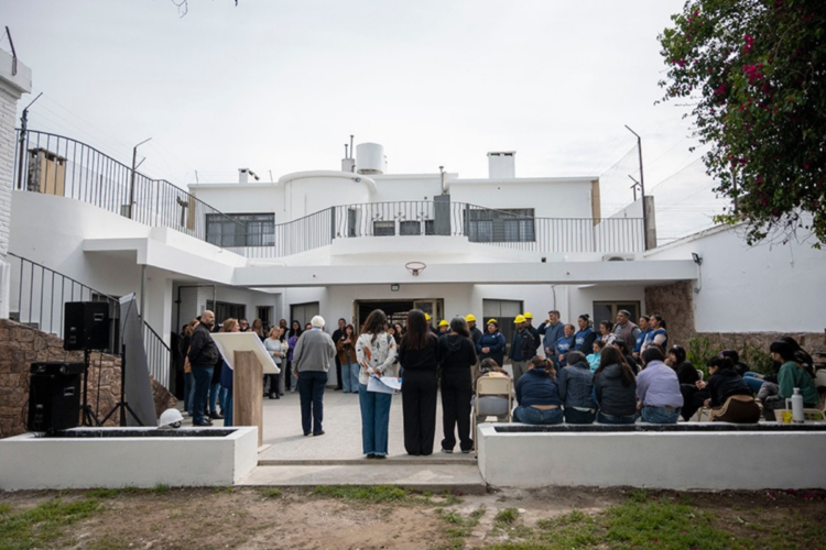 Siguen las refacciones de las residencias de la Senaf Acto de inaguración de la Residencia Felisa Soaje
