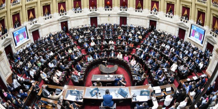 El Gobierno negocia contrarreloj para conseguir el dictamen Foto de archivo de la Cámara de Diputados.