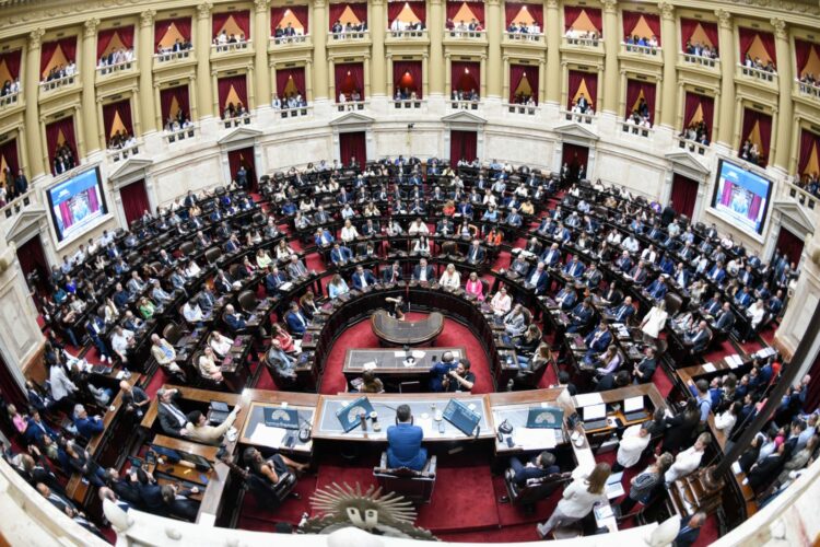 El Gobierno negocia contrarreloj para conseguir el dictamen Foto de archivo de la Cámara de Diputados.
