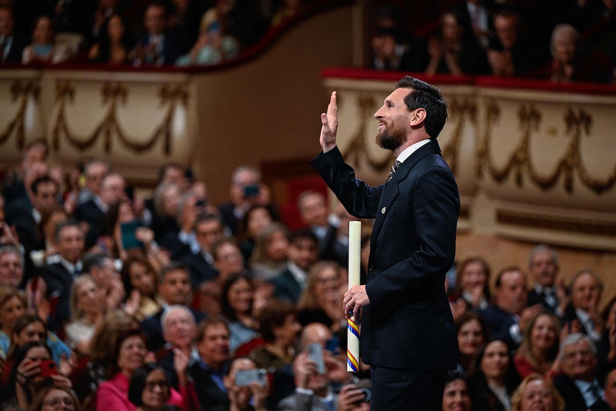 Messi recibió el Premio Princesa de Asturias de los Deportes 2026 en Oviedo Messi recibió el Premio Princesa de Asturias de los Deportes 2026 en Oviedo